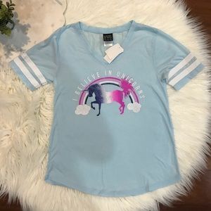 NWT Modernlux Unicorn T-Shirt
